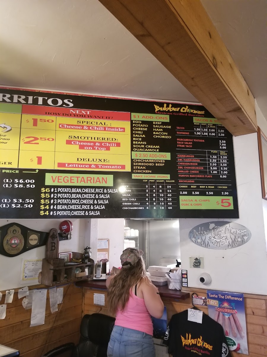 Bubba Chinos Menu - Image 6